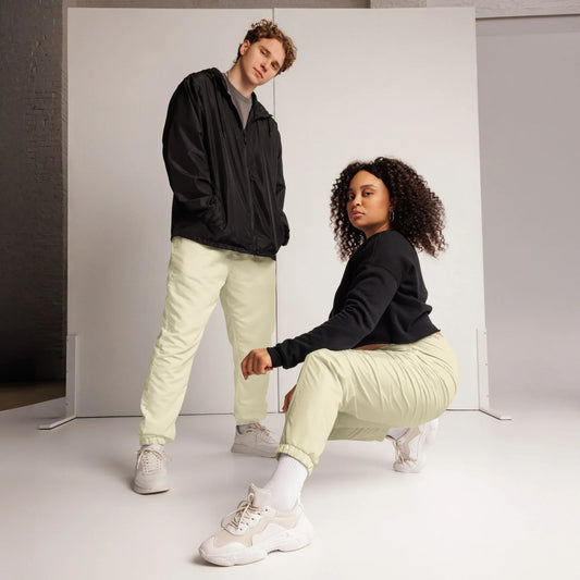 Unisex Track Pants Beige - AwRans Clothing