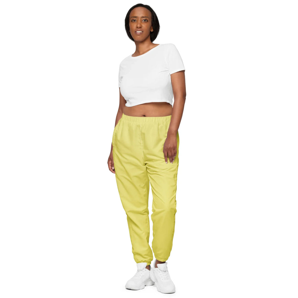 Unisex Track Pants Khaki Track Pants AwRans Clothing all-over-print-unisex-track-pants-white-front-6790eaecc61b1