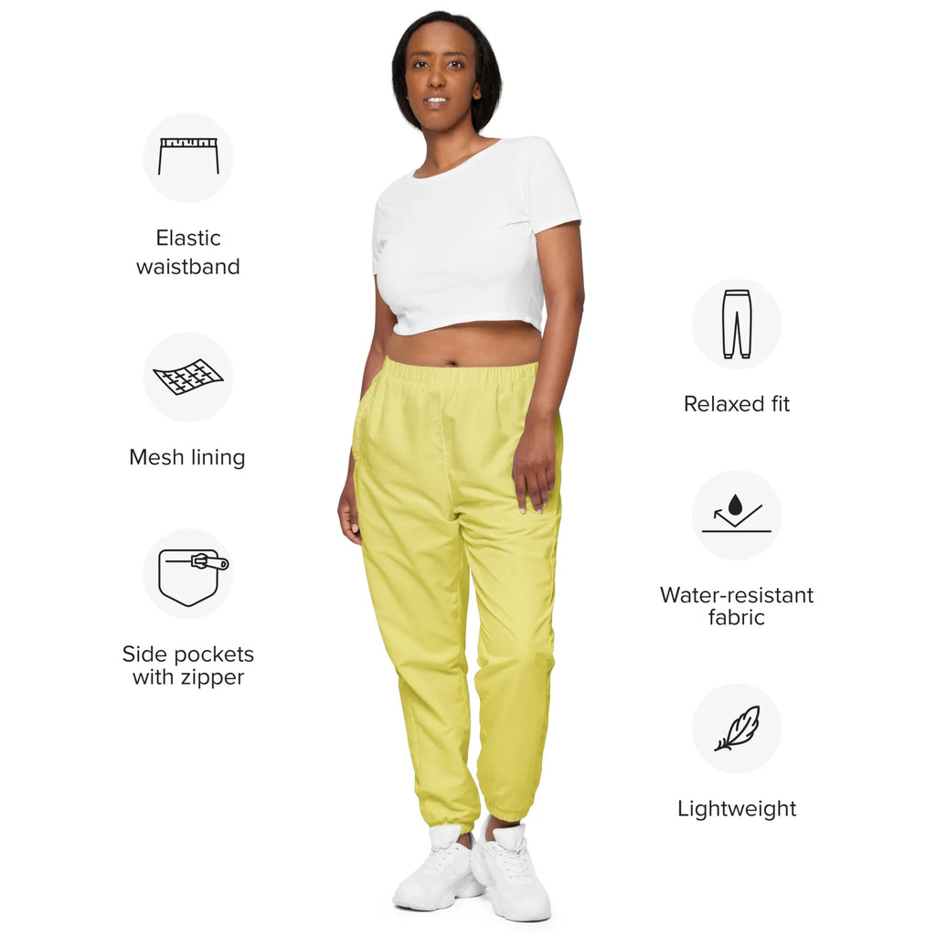 Unisex Track Pants Khaki Track Pants AwRans Clothing all-over-print-unisex-track-pants-white-front-6790eaecc62b8