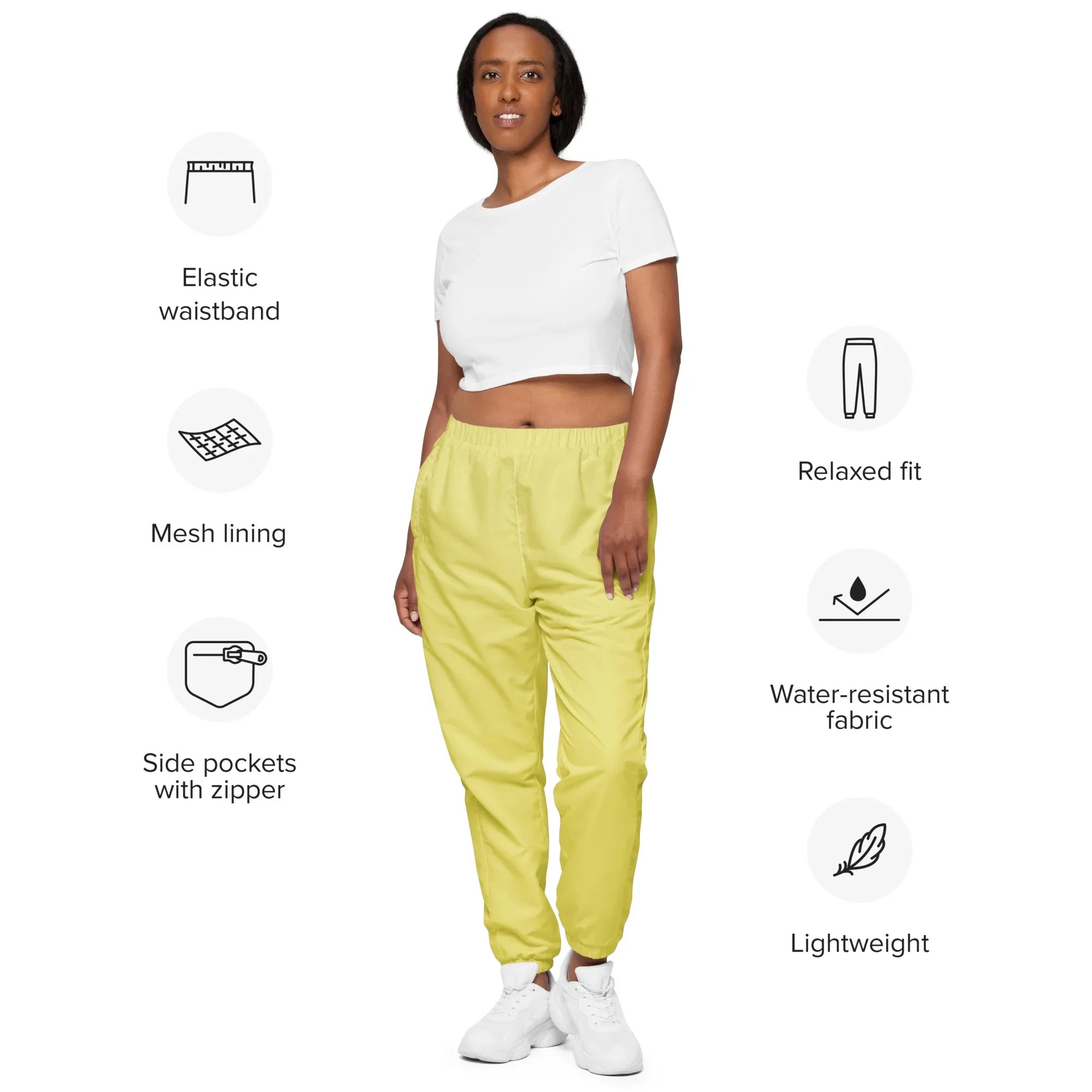 Unisex Track Pants Khaki Track Pants AwRans Clothing all-over-print-unisex-track-pants-white-front-6790eaecc62b8