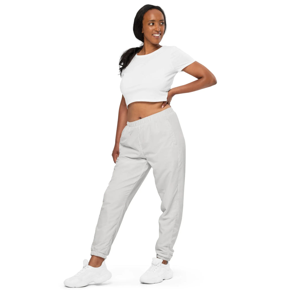 Unisex Track Pants Platinum Track Pants AwRans Clothing all-over-print-unisex-track-pants-white-left-front-6790cbc608456