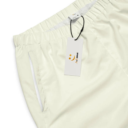 Unisex Track Pants Ivory - AwRans Clothing