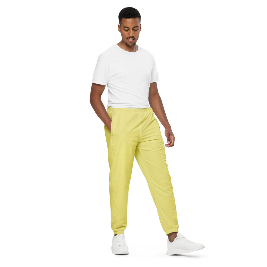 Unisex Track Pants Khaki Track Pants AwRans Clothing all-over-print-unisex-track-pants-white-right-front-6790eaecc64c0