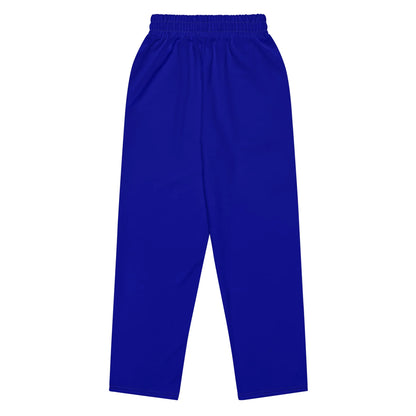 Unisex Wide-leg joggers Dark-blue - AwRans Clothing