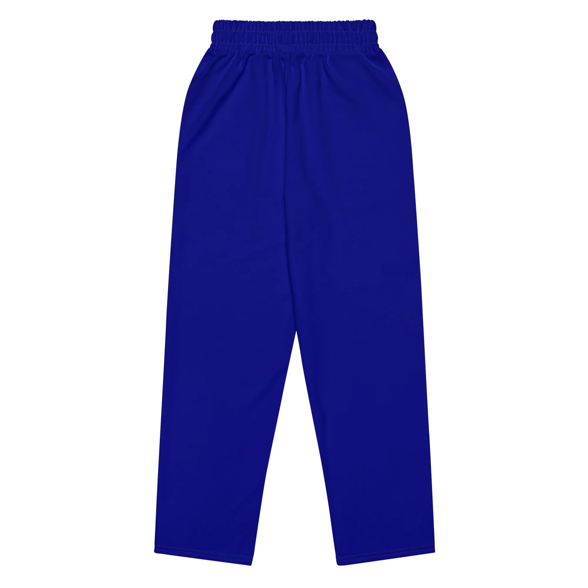Unisex Wide-leg joggers NavyBlue joggers AwRans Clothing all-over-print-unisex-wide-leg-joggers-white-back-678dbe4fb6d37