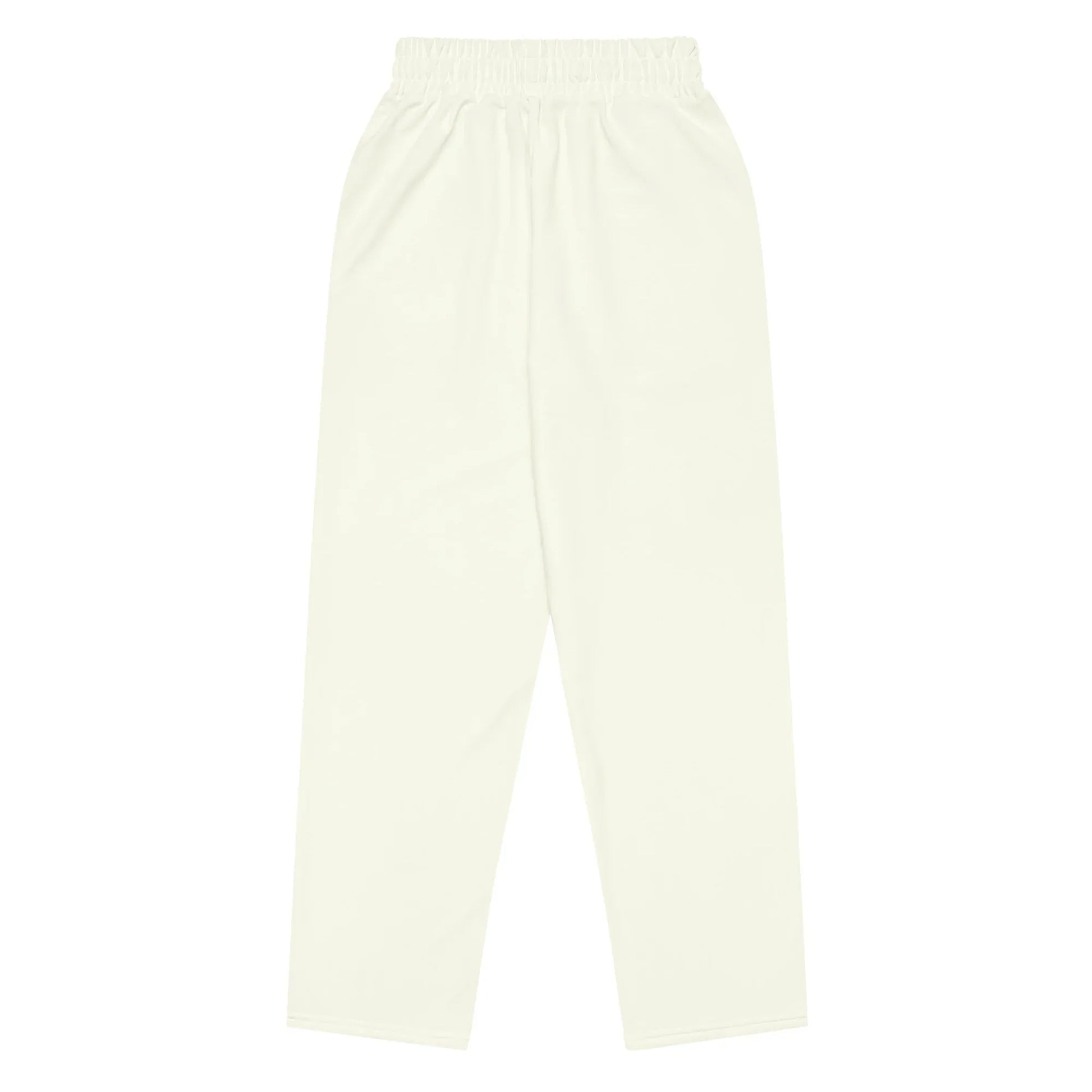 AwRans | Unisex Wide-leg joggers Ivory - AwRans Clothing