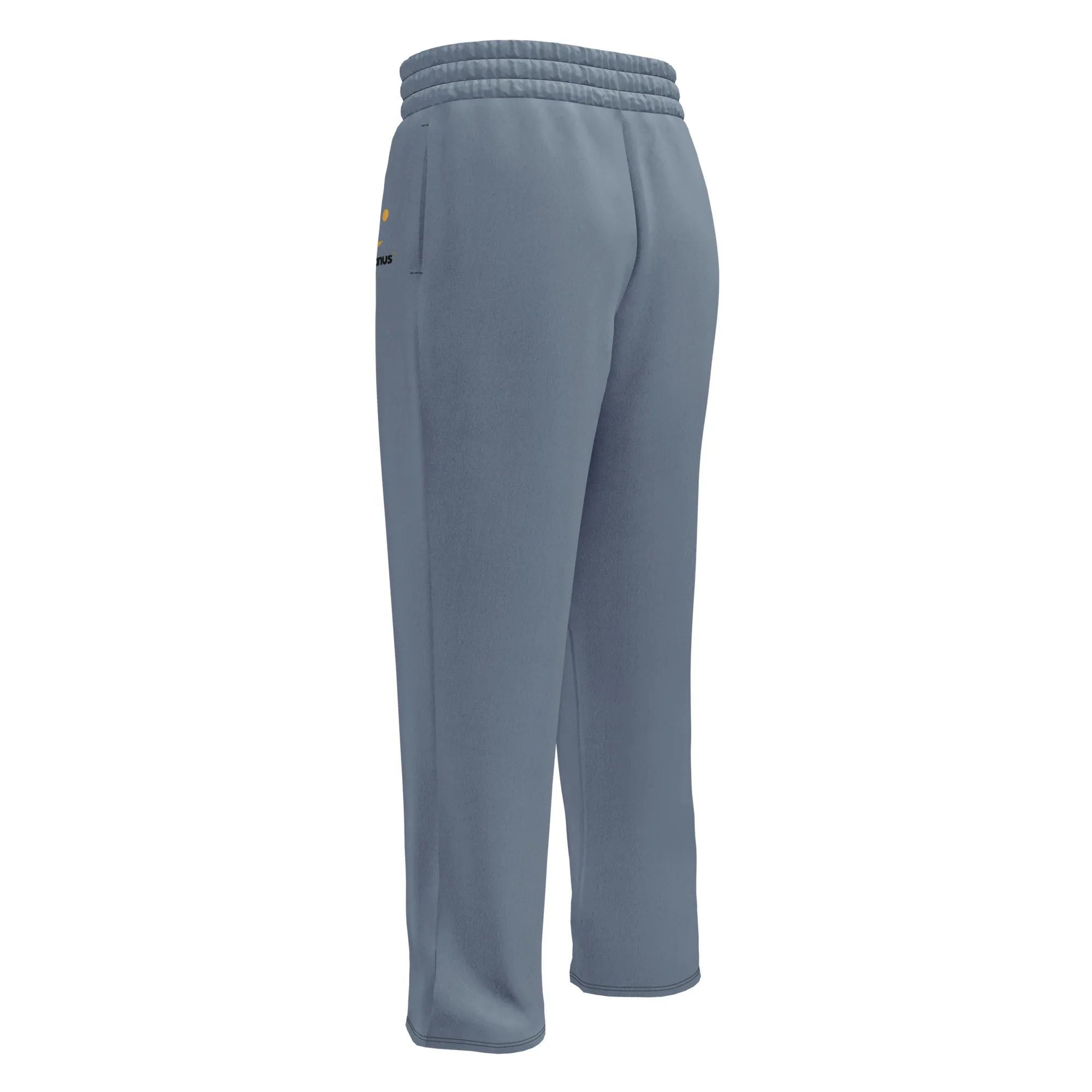 Unisex Wide-leg joggers Slate-Gray joggers AwRans Clothing all-over-print-unisex-wide-leg-joggers-white-back-678f50cc4d027