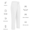 Unisex Wide-leg joggers WHITE 6XL joggers AwRans Clothing all-over-print-unisex-wide-leg-joggers-white-english-678dbd751f61c
