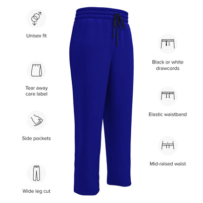 Unisex Wide-leg joggers NavyBlue - AwRans Clothing