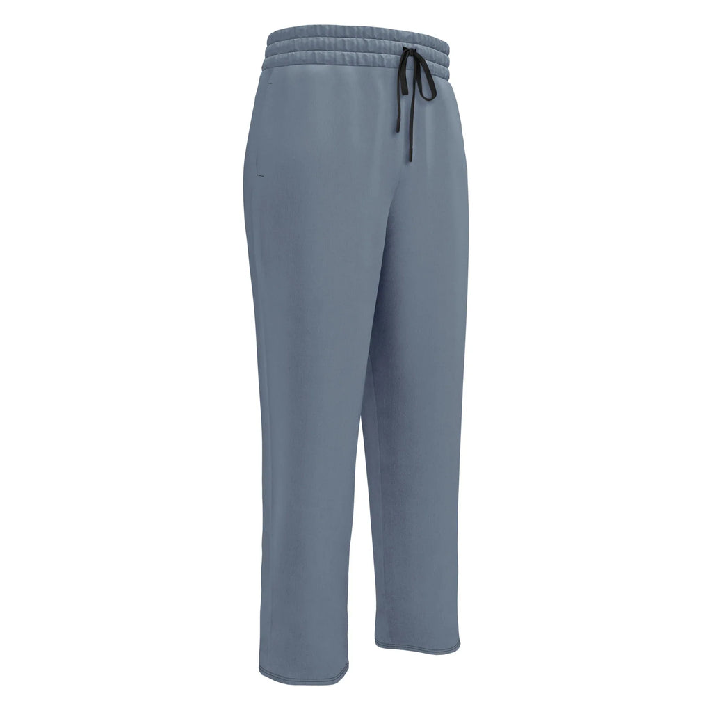 Unisex Wide-leg joggers Slate-Gray 6XL joggers AwRans Clothing all-over-print-unisex-wide-leg-joggers-white-front-678f50cc4e2bb