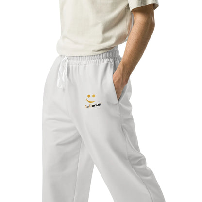 Unisex Wide-leg joggers Platinum - AwRans Clothing