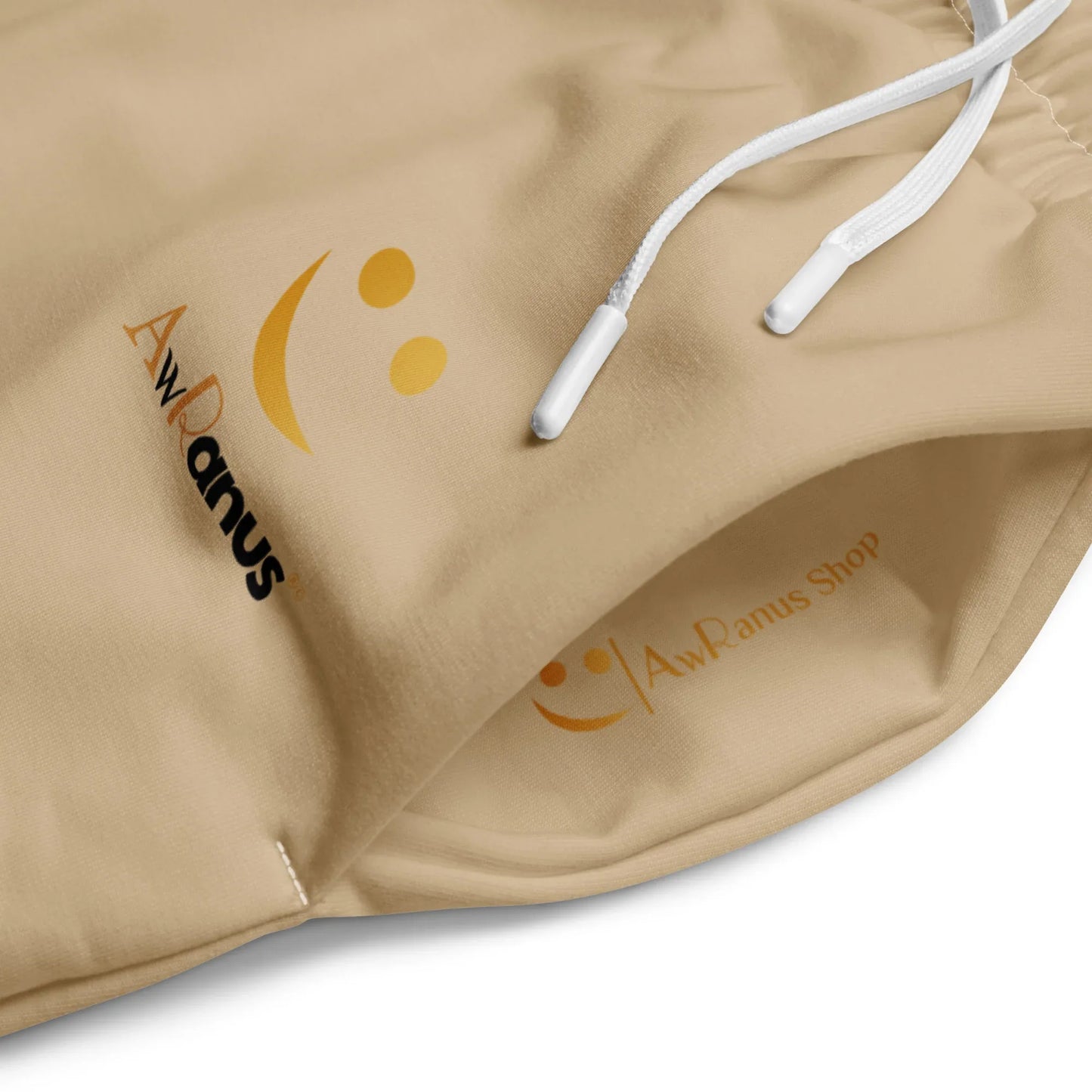 Unisex Wide-leg joggers Tan - AwRans Clothing