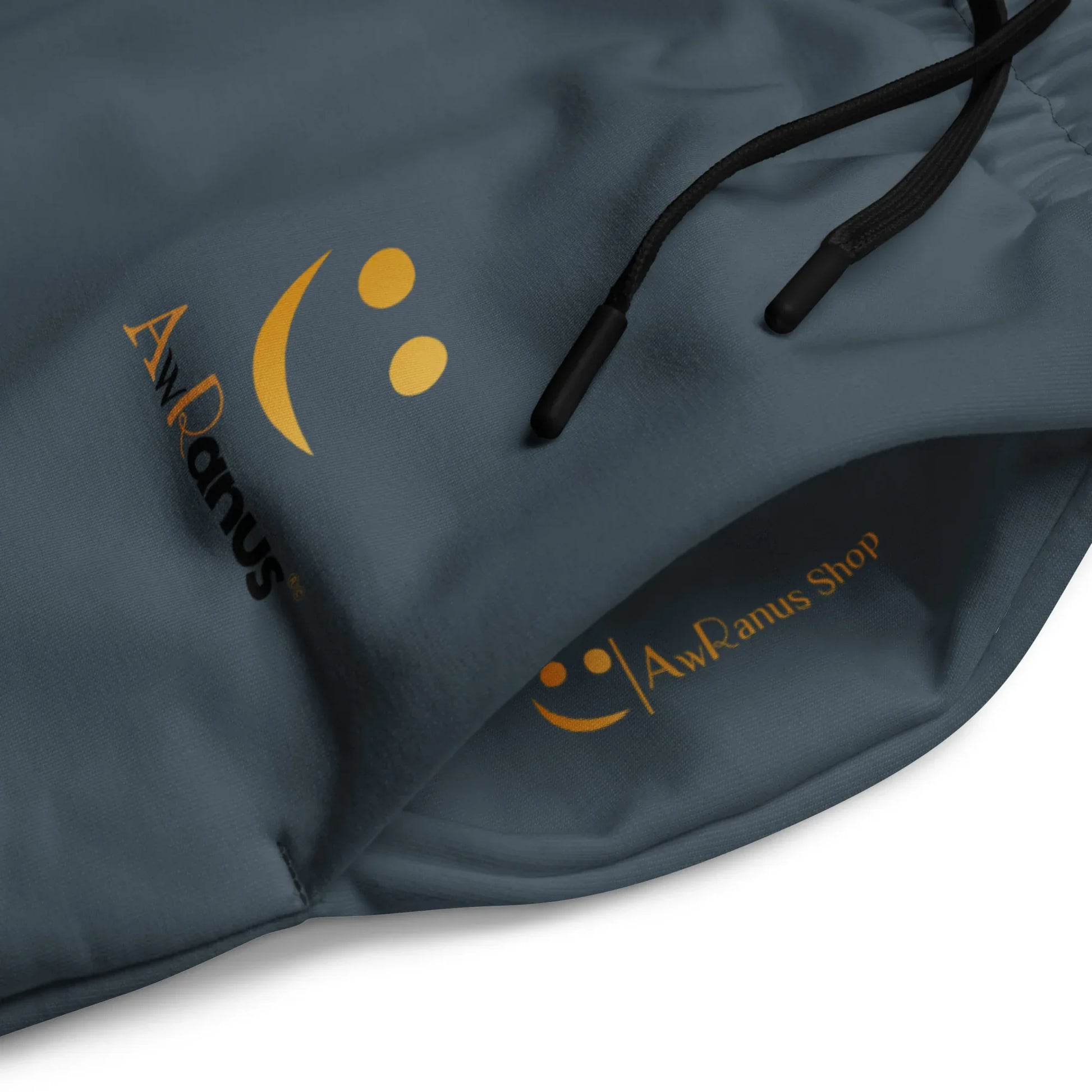 Unisex Wide-leg joggers Charcoal - AwRans Clothing