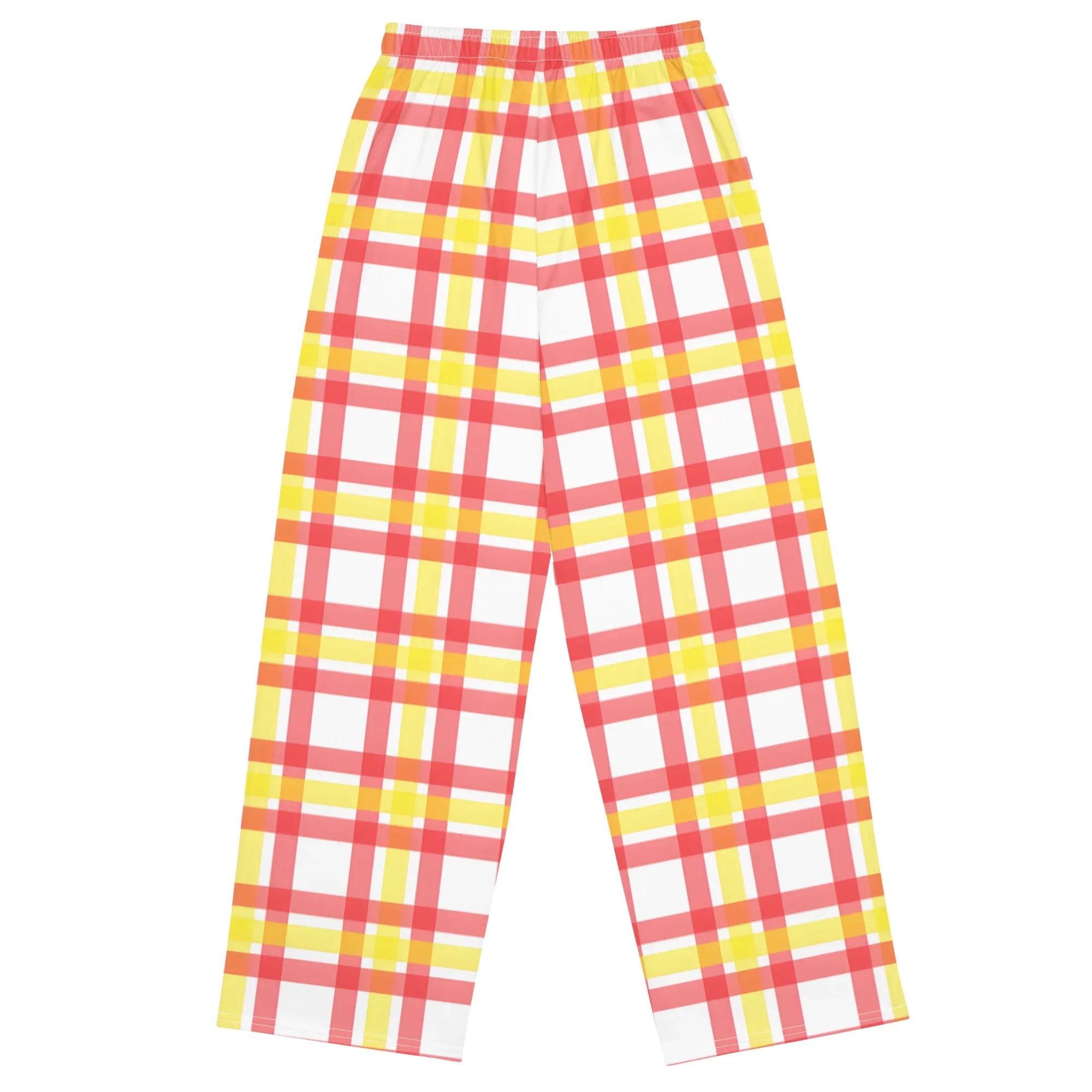 All-over Print Unisex Wide-Leg Pants - AwRans Clothing