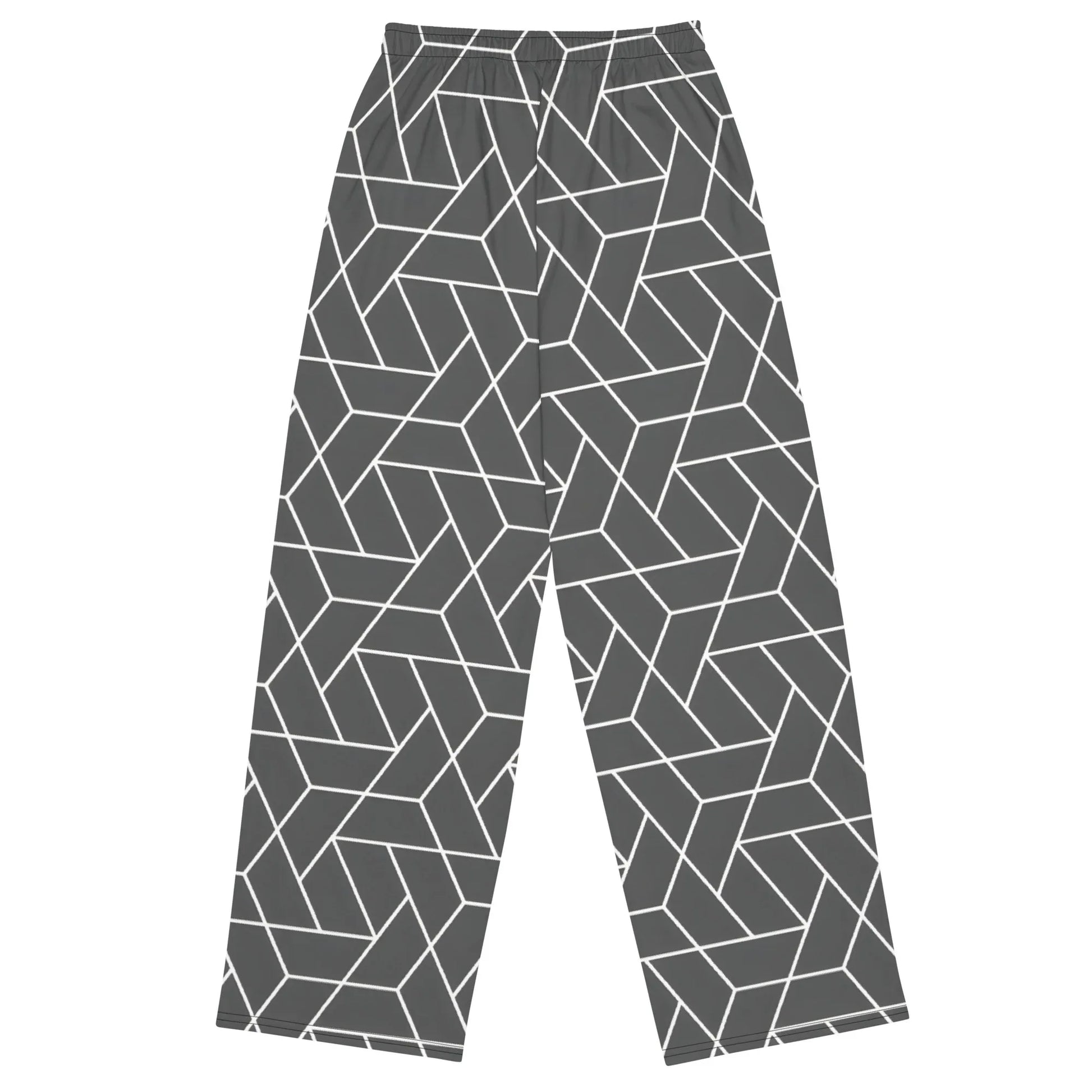All-over Print Unisex Wide-Leg Pants - AwRans Clothing