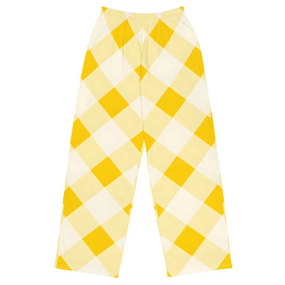 All-over Print Unisex Wide-Leg Pants - AwRans Clothing