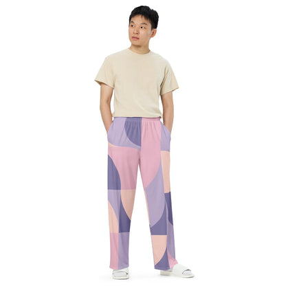 All-over Print Unisex Wide-Leg Pants - AwRans Clothing
