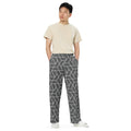 All-over Print Unisex Wide-Leg Pants 6XL Pants AwRans Clothing all-over-print-unisex-wide-leg-pants-white-front-67921dee1bbdd