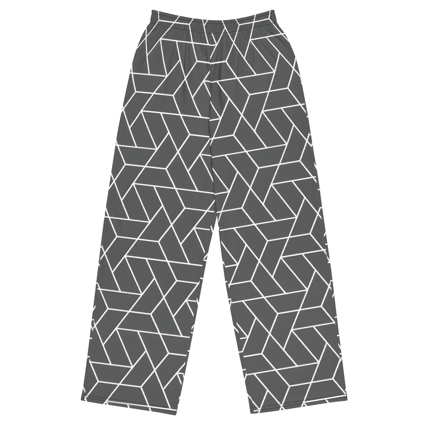 All-over Print Unisex Wide-Leg Pants - AwRans Clothing