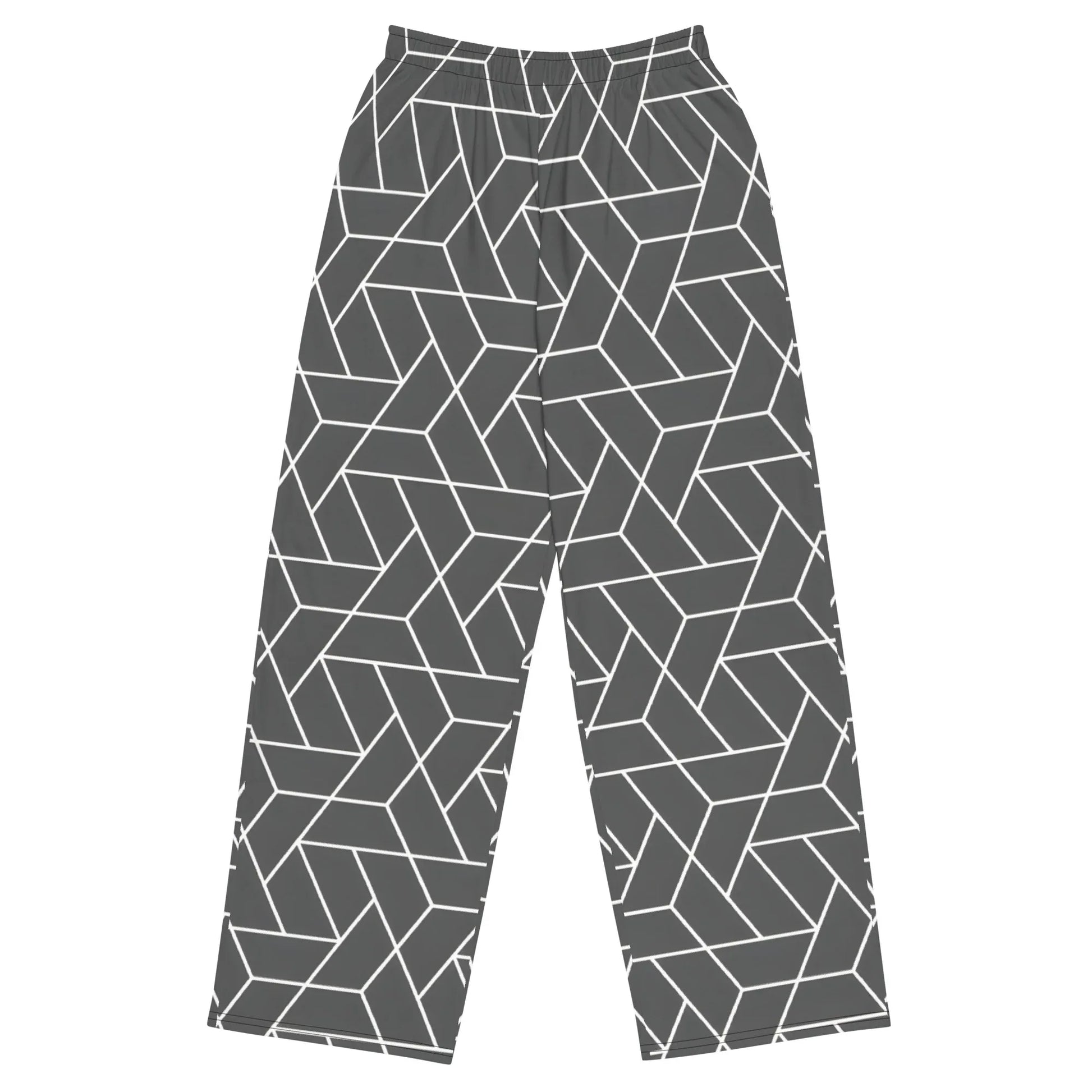All-over Print Unisex Wide-Leg Pants - AwRans Clothing