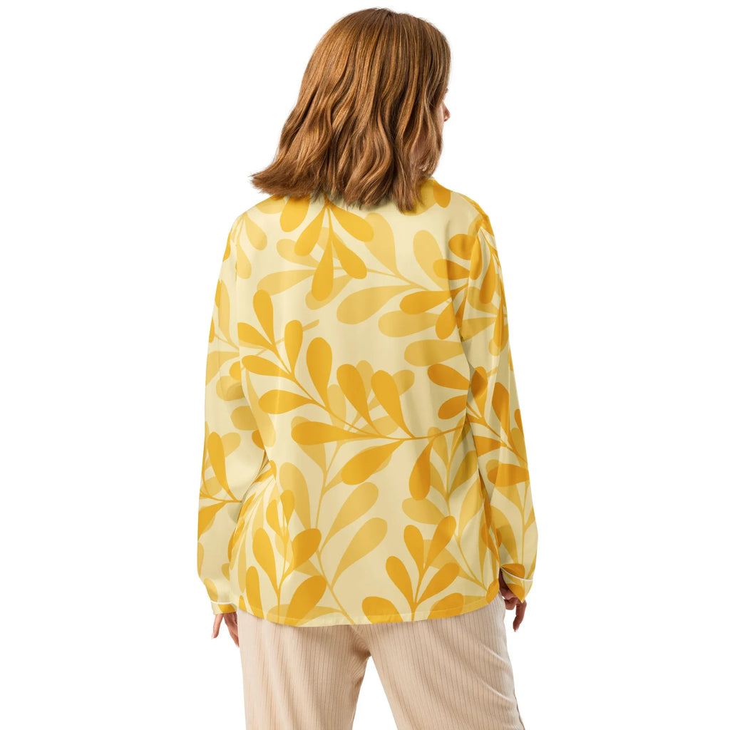 Women’s long sleeve pajama top Women’s long sleeve pajama top AwRans Clothing all-over-print-womens-long-sleeve-pajama-top-white-back-67c3a8f30c7c3
