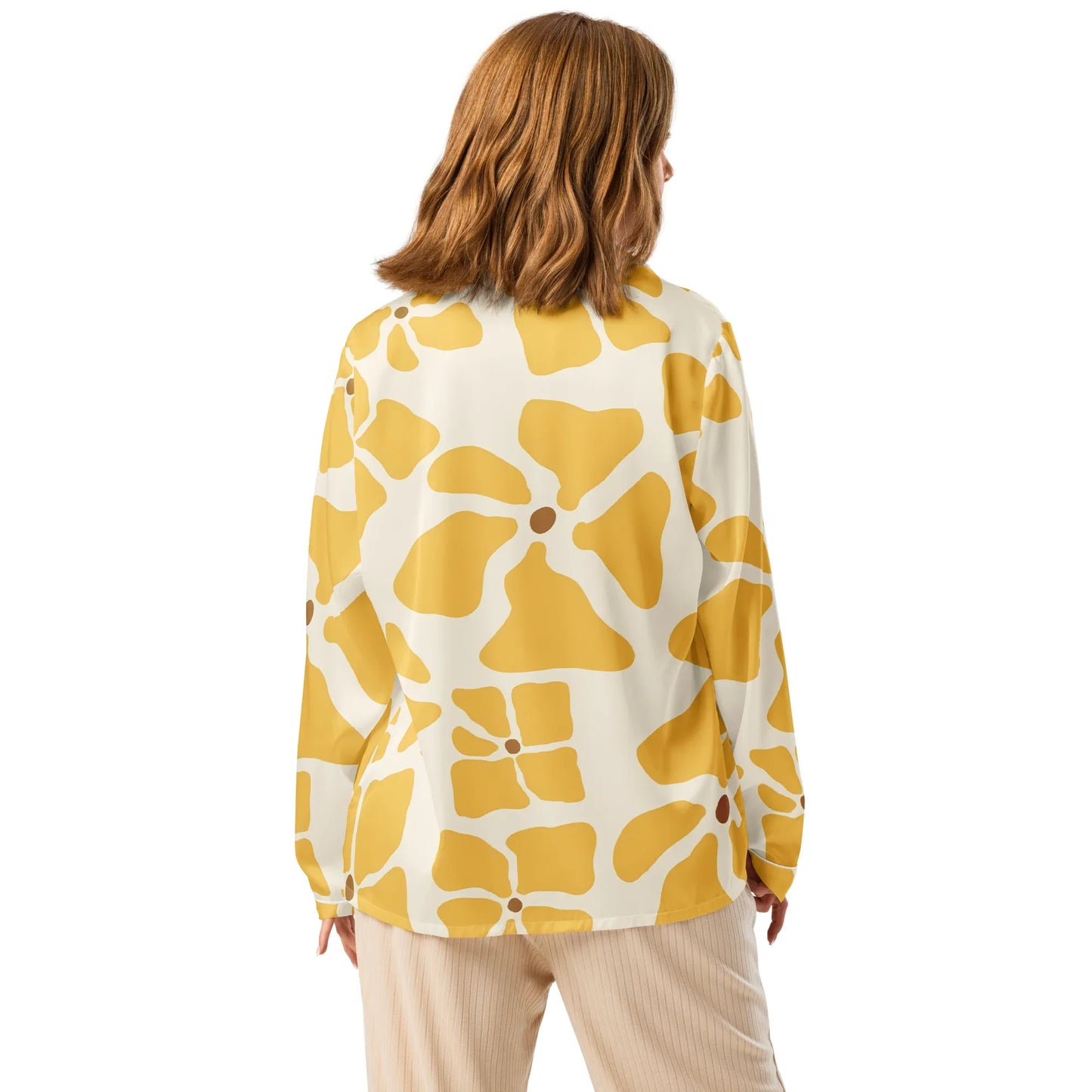 Women’s long sleeve pajama top - AwRans Clothing