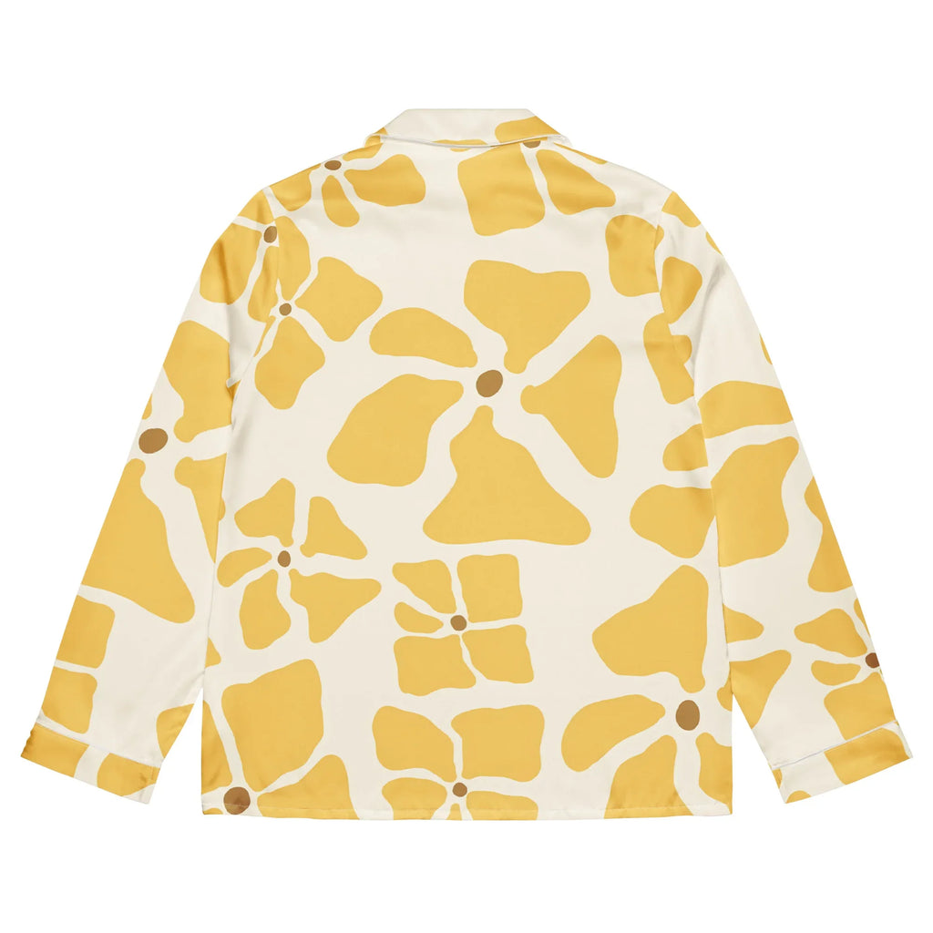 Women’s long sleeve pajama top Women’s long sleeve pajama top AwRans Clothing all-over-print-womens-long-sleeve-pajama-top-white-back-67c3aab325f07