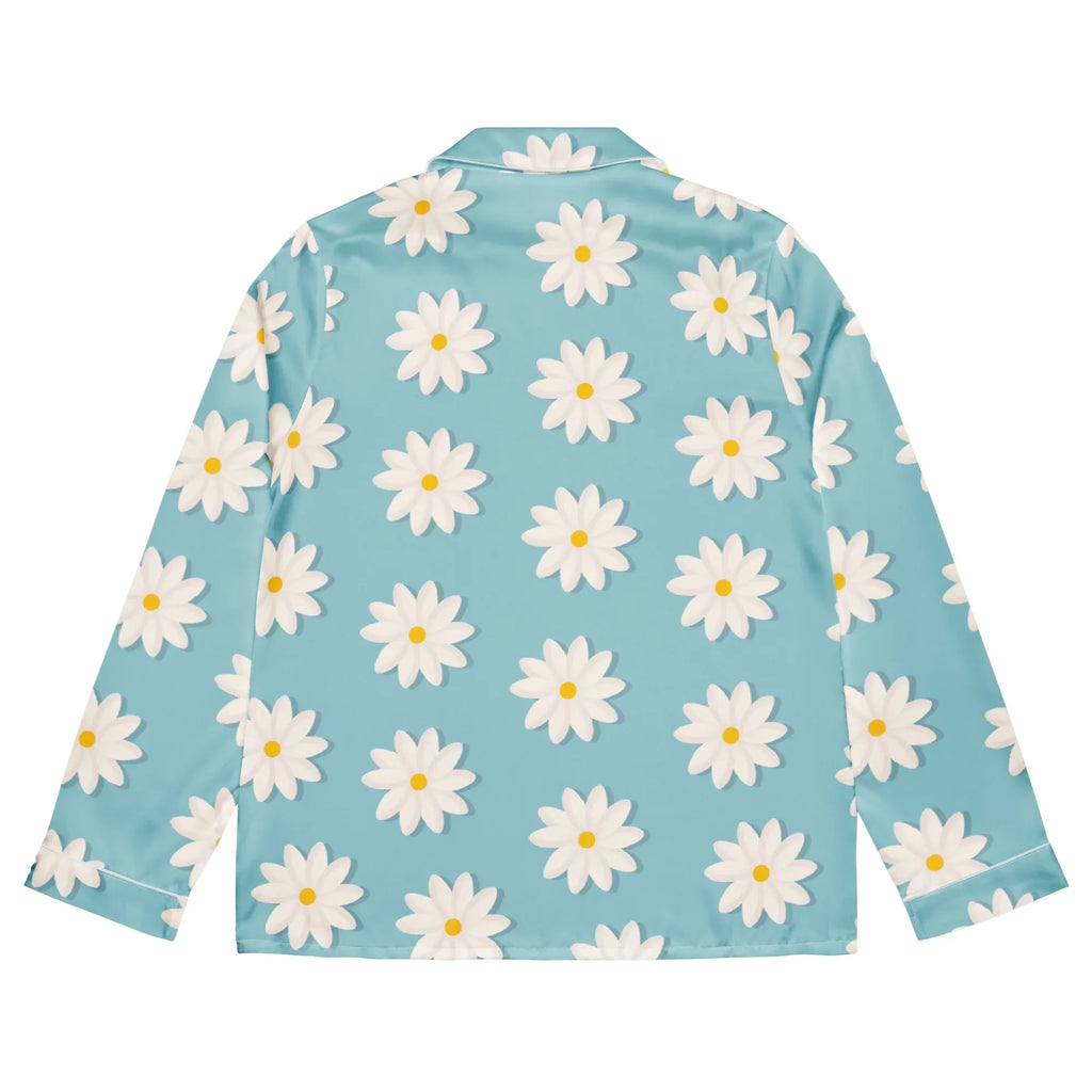 Women’s long sleeve pajama top Women’s long sleeve pajama top AwRans Clothing all-over-print-womens-long-sleeve-pajama-top-white-back-67c3ab37f20c2