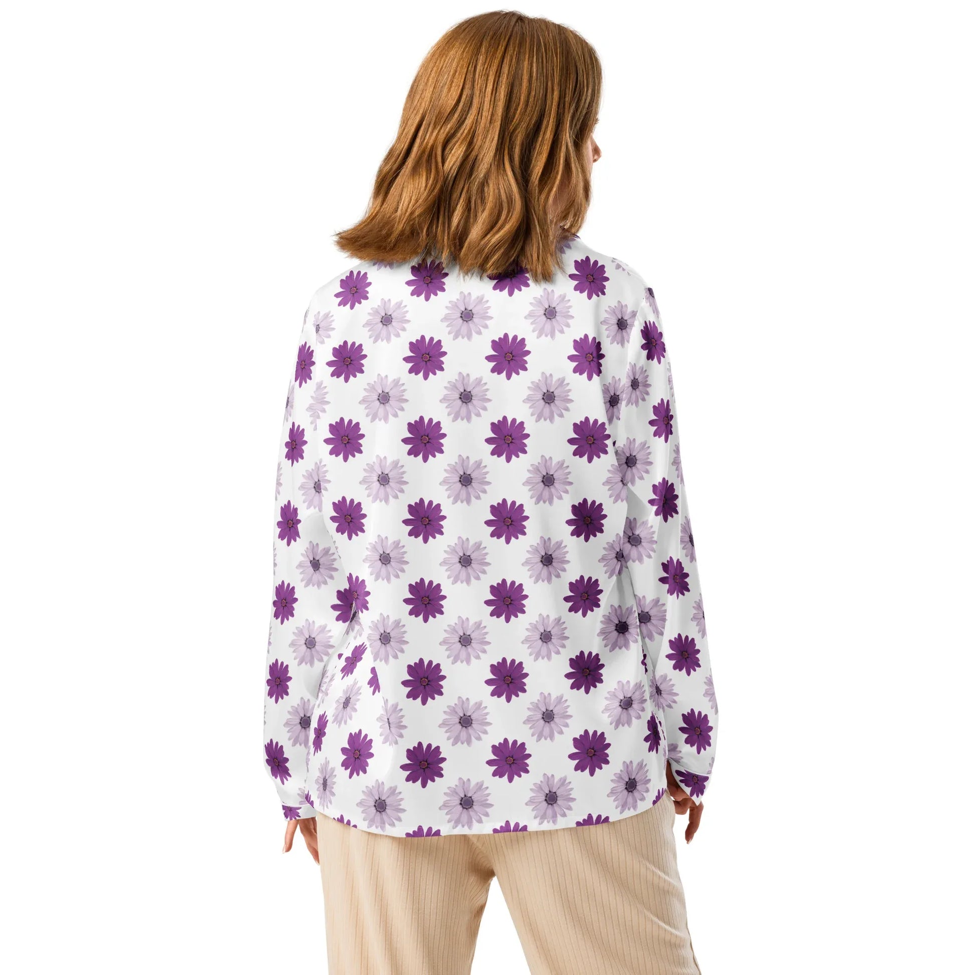 Women’s long sleeve pajama top - AwRans Clothing