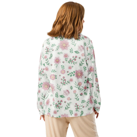 Women’s long sleeve pajama top - AwRans Clothing