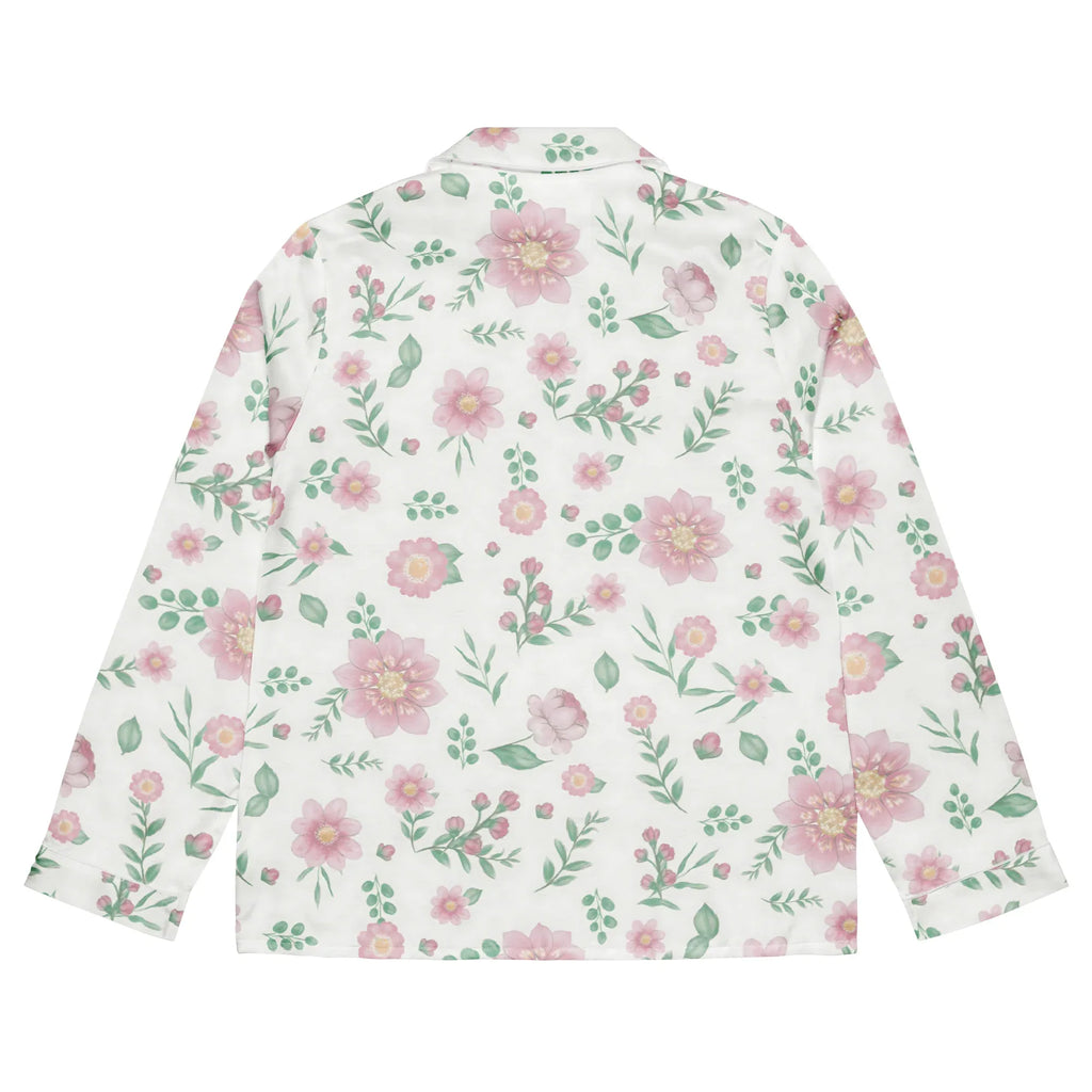 Women’s long sleeve pajama top Women’s long sleeve pajama top AwRans Clothing all-over-print-womens-long-sleeve-pajama-top-white-back-67c3ad59cfa83