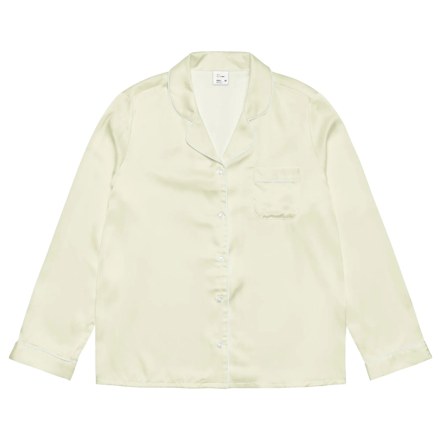 Women’s long sleeve pajama top BEIGE - AwRans Clothing