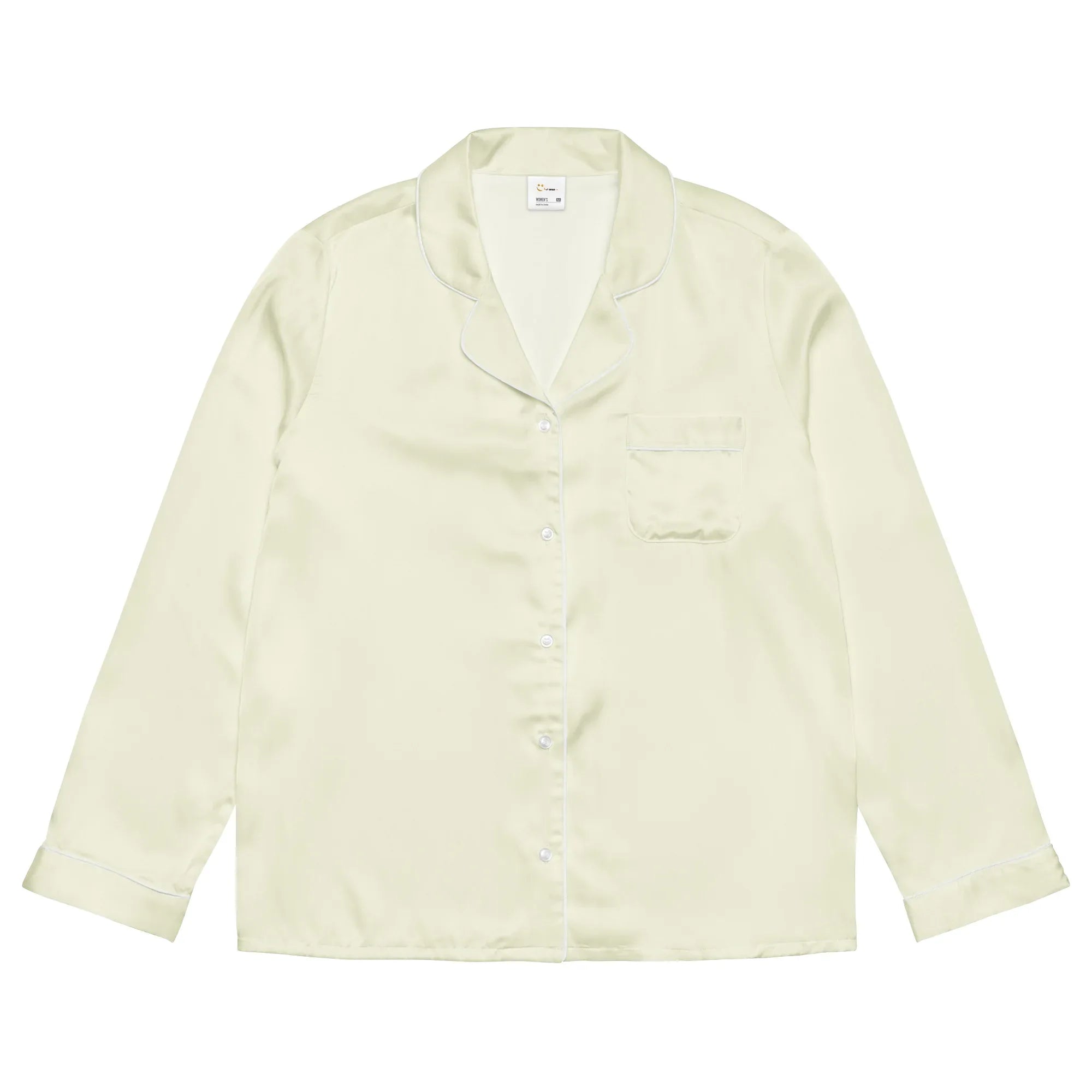 Women’s long sleeve pajama top BEIGE - AwRans Clothing