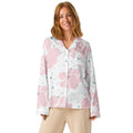Women’s long sleeve pajama top Women’s long sleeve pajama top AwRans Clothing all-over-print-womens-long-sleeve-pajama-top-white-front-67c3aa2747703