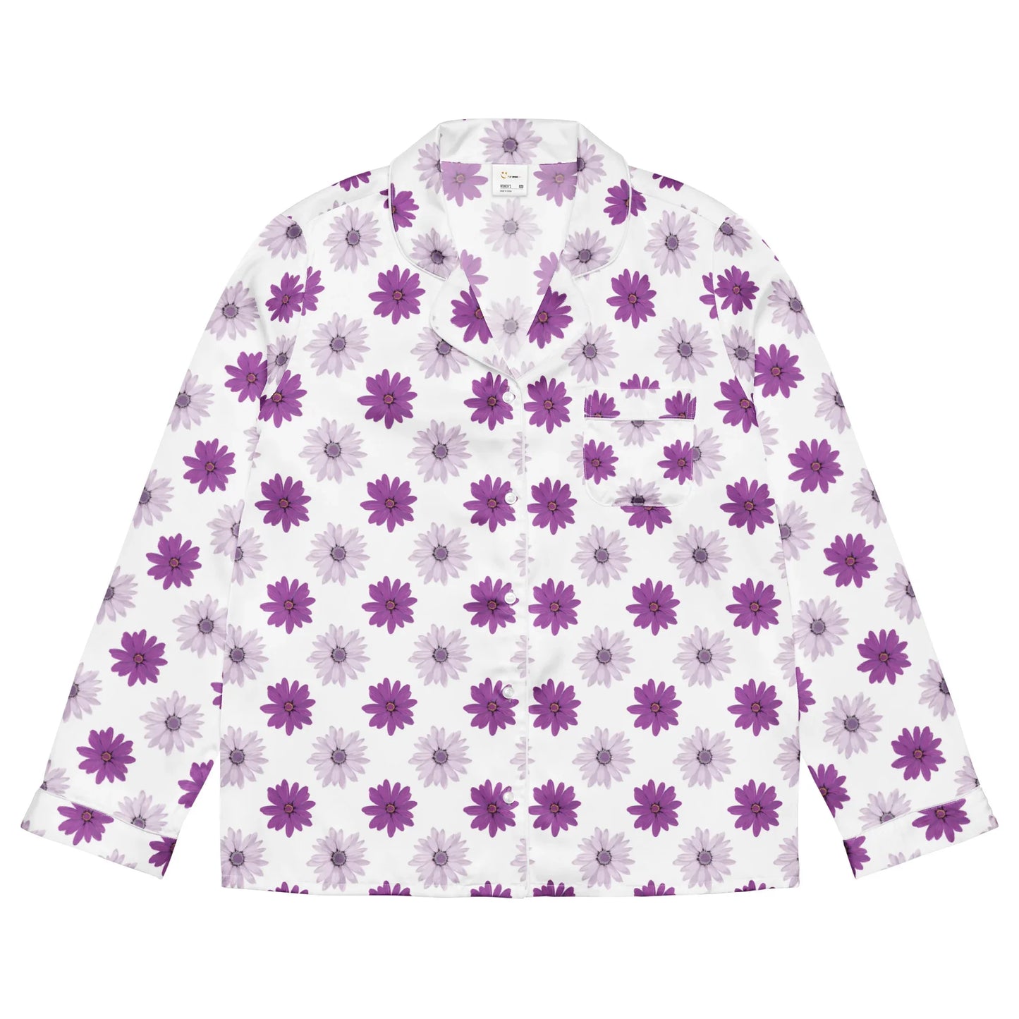 Women’s long sleeve pajama top - AwRans Clothing