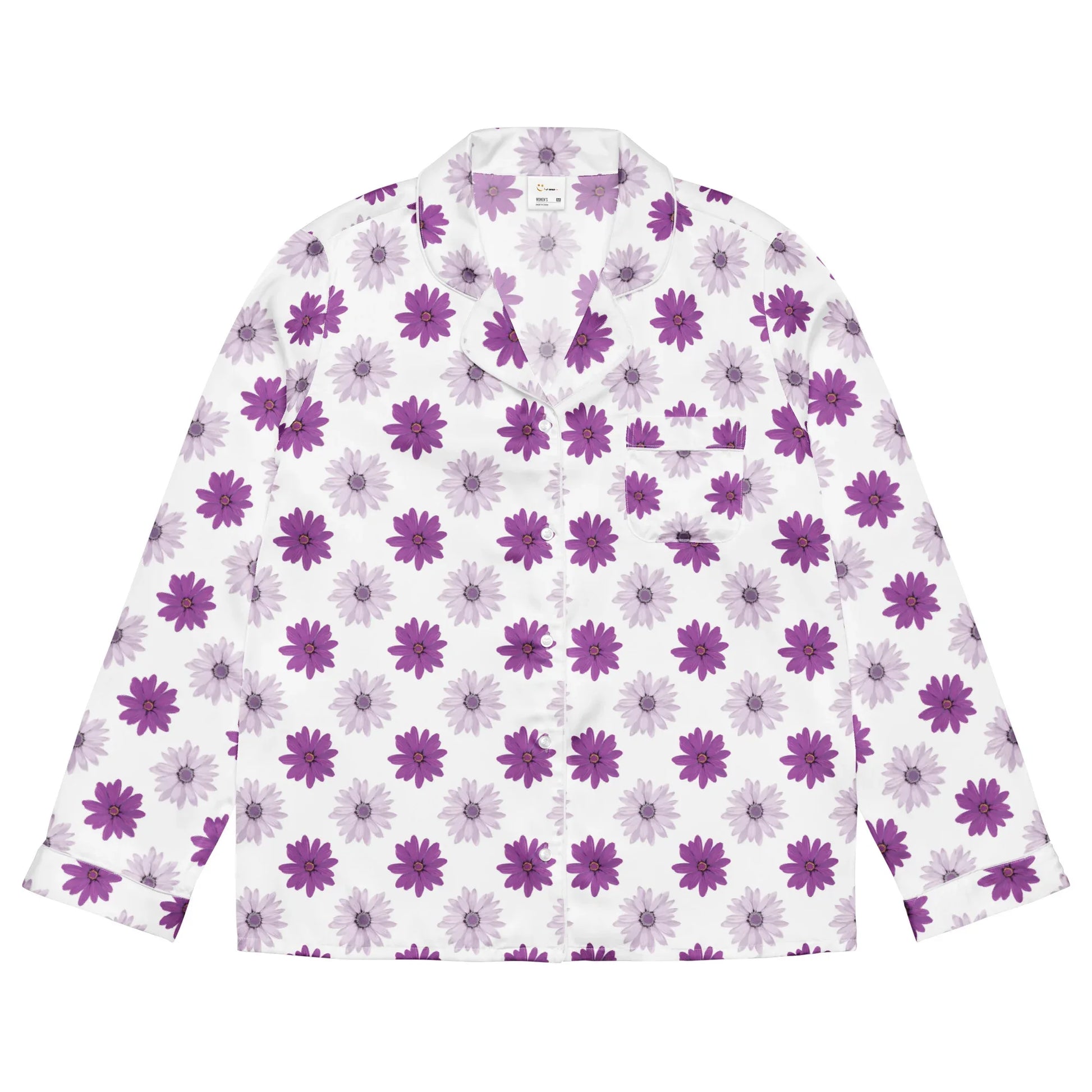 Women’s long sleeve pajama top - AwRans Clothing