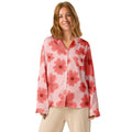 Women’s long sleeve pajama top Women’s long sleeve pajama top AwRans Clothing all-over-print-womens-long-sleeve-pajama-top-white-front-67c3acd929280