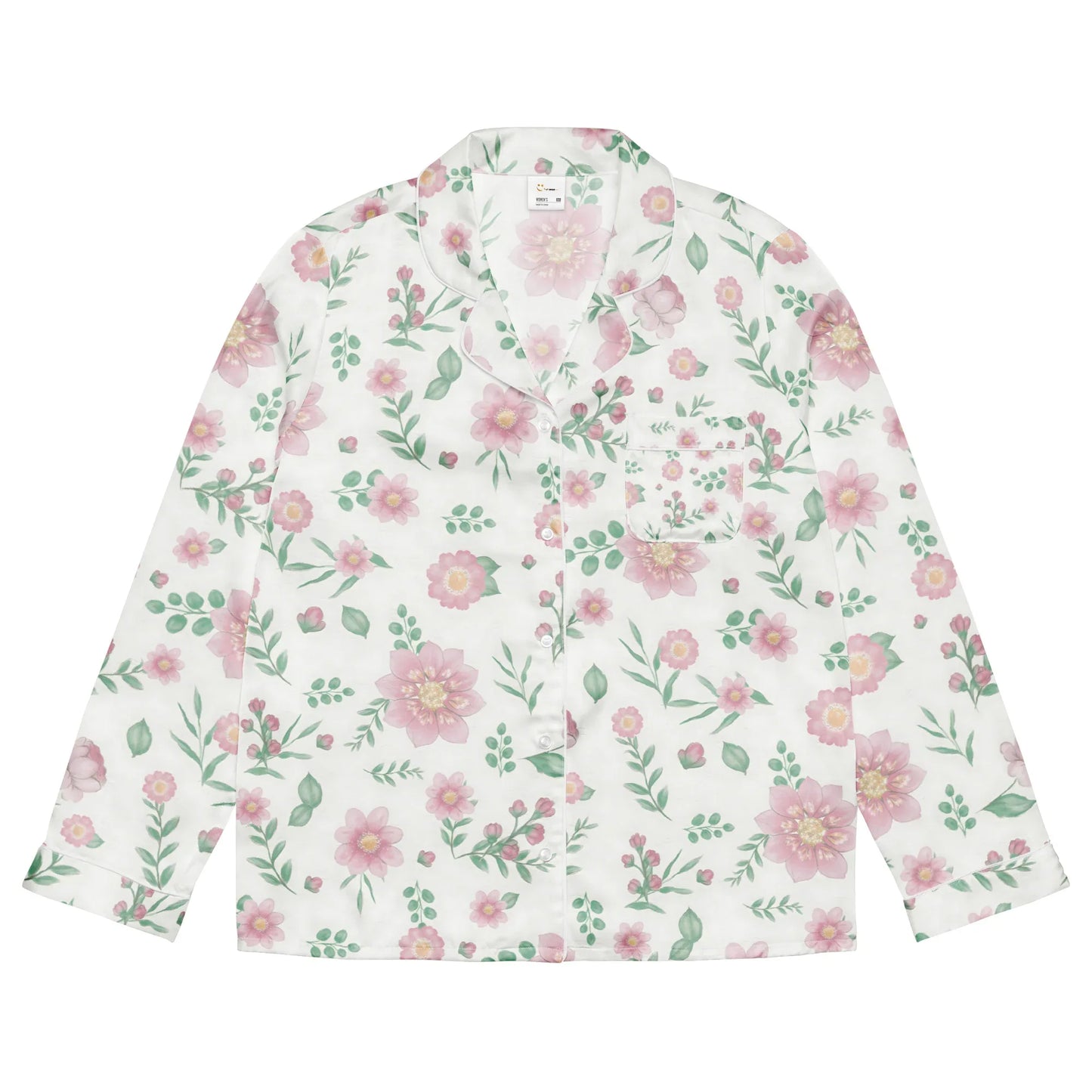 Women’s long sleeve pajama top - AwRans Clothing