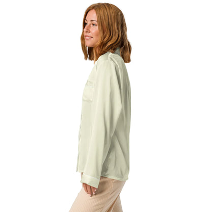 Women’s long sleeve pajama top BEIGE - AwRans Clothing