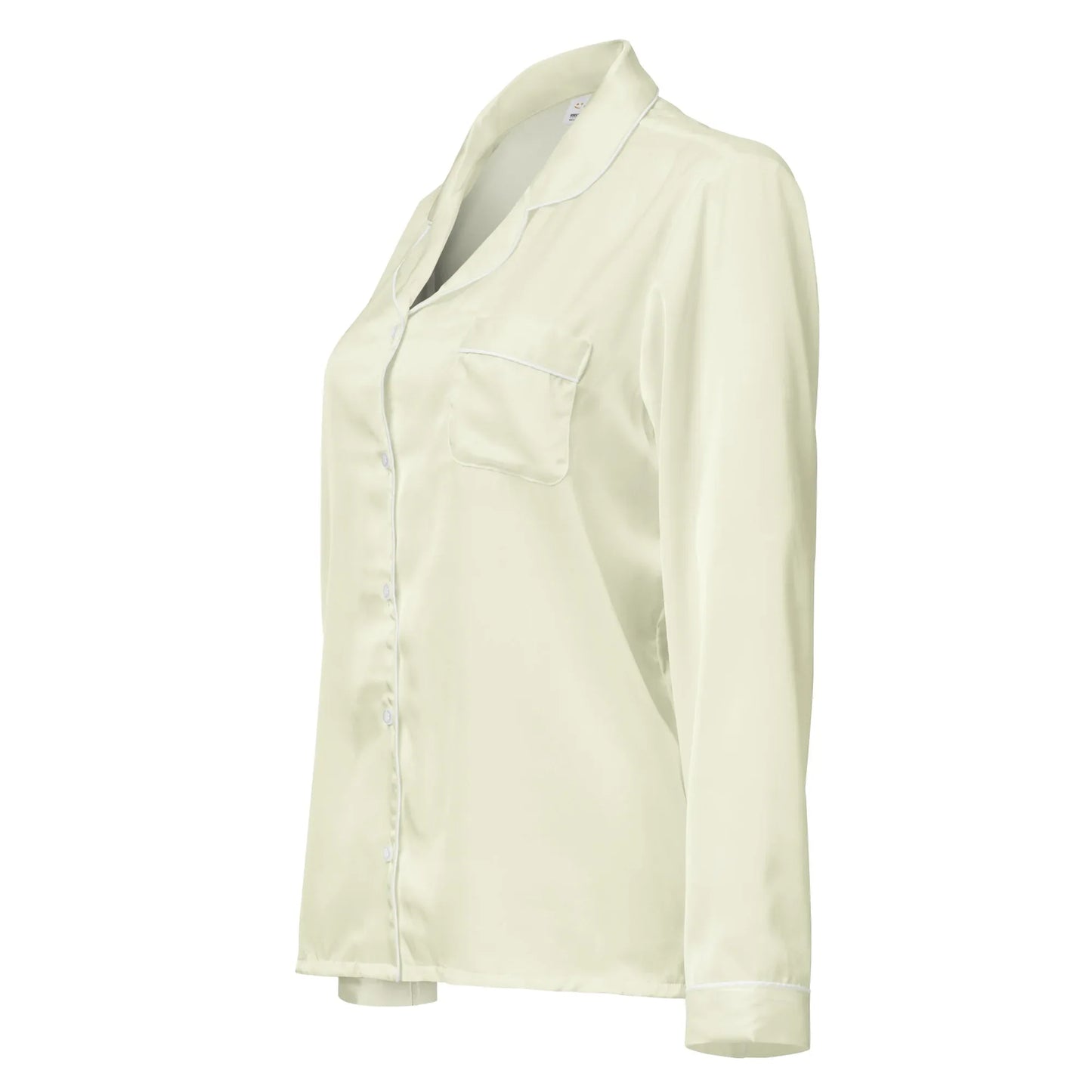 Women’s long sleeve pajama top BEIGE - AwRans Clothing