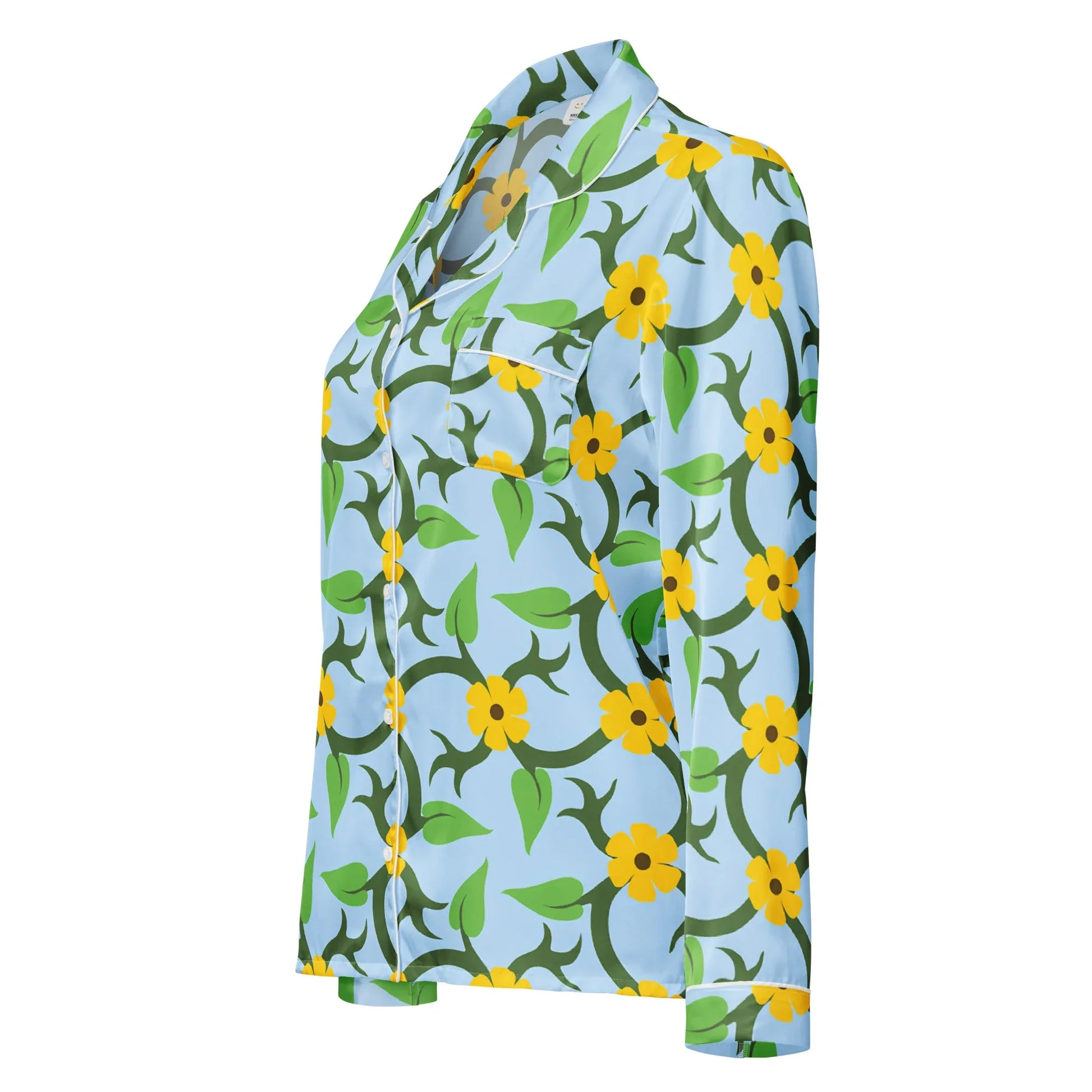 Women’s long sleeve pajama top - AwRans Clothing