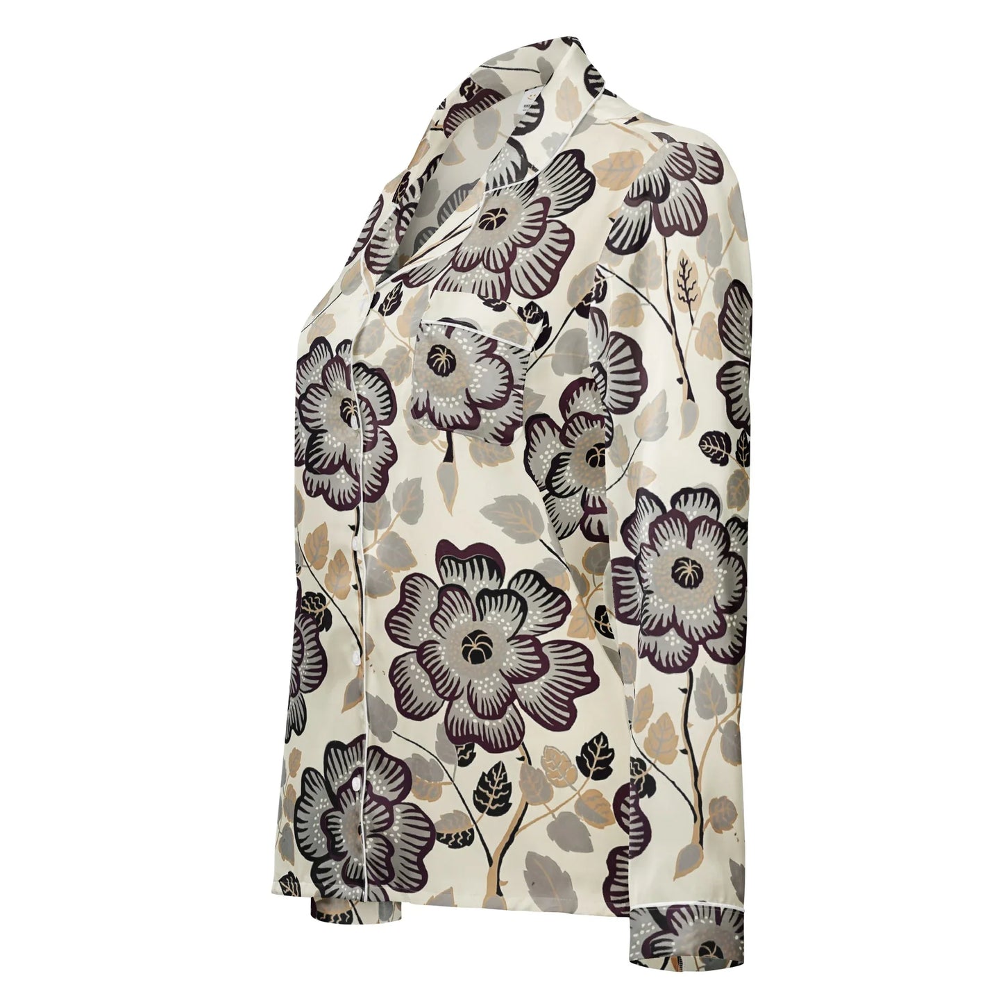 Women’s long sleeve pajama top - AwRans Clothing