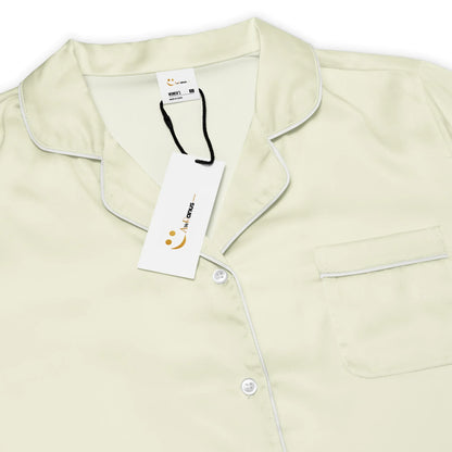 Women’s long sleeve pajama top BEIGE - AwRans Clothing