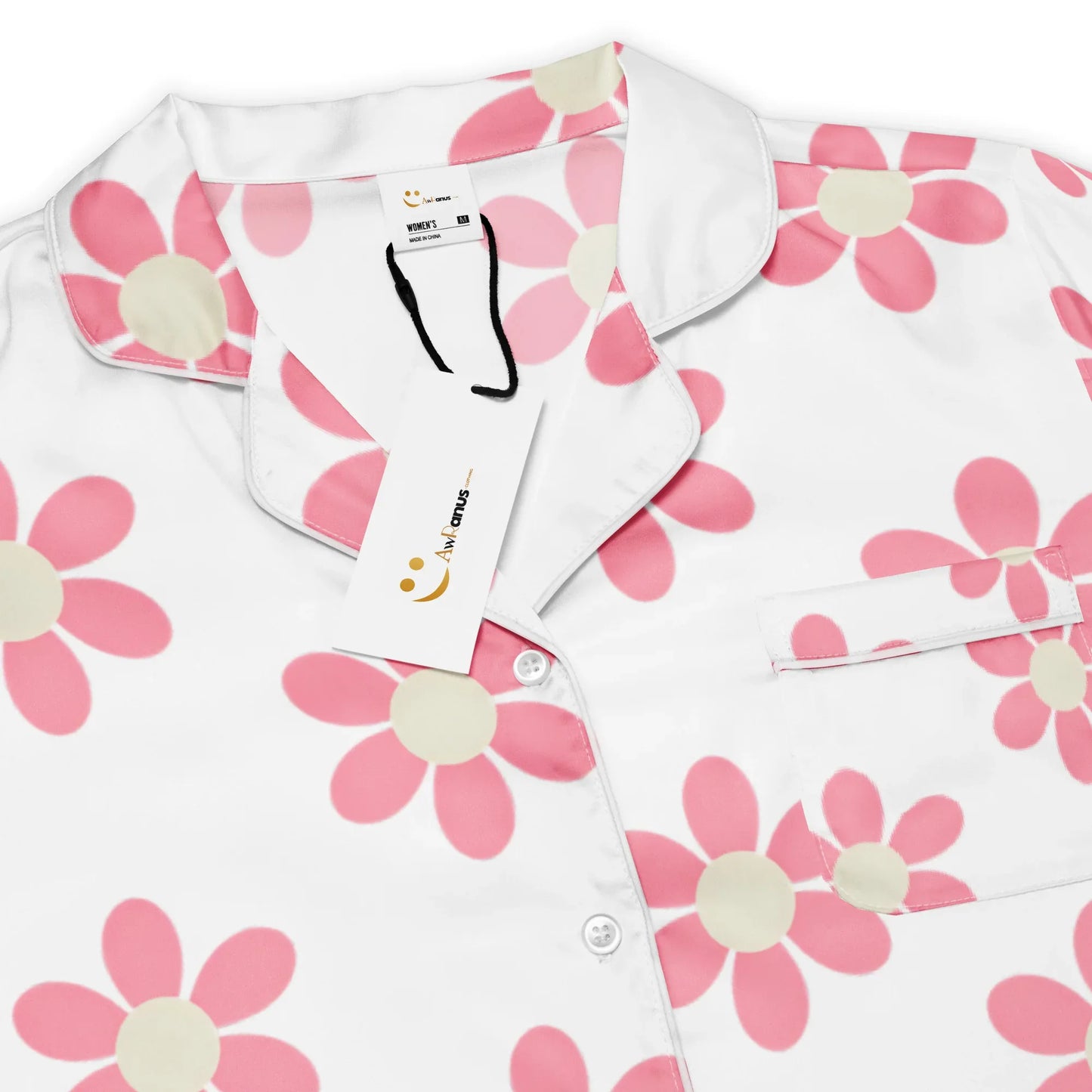 Women’s long sleeve pajama top - AwRans Clothing