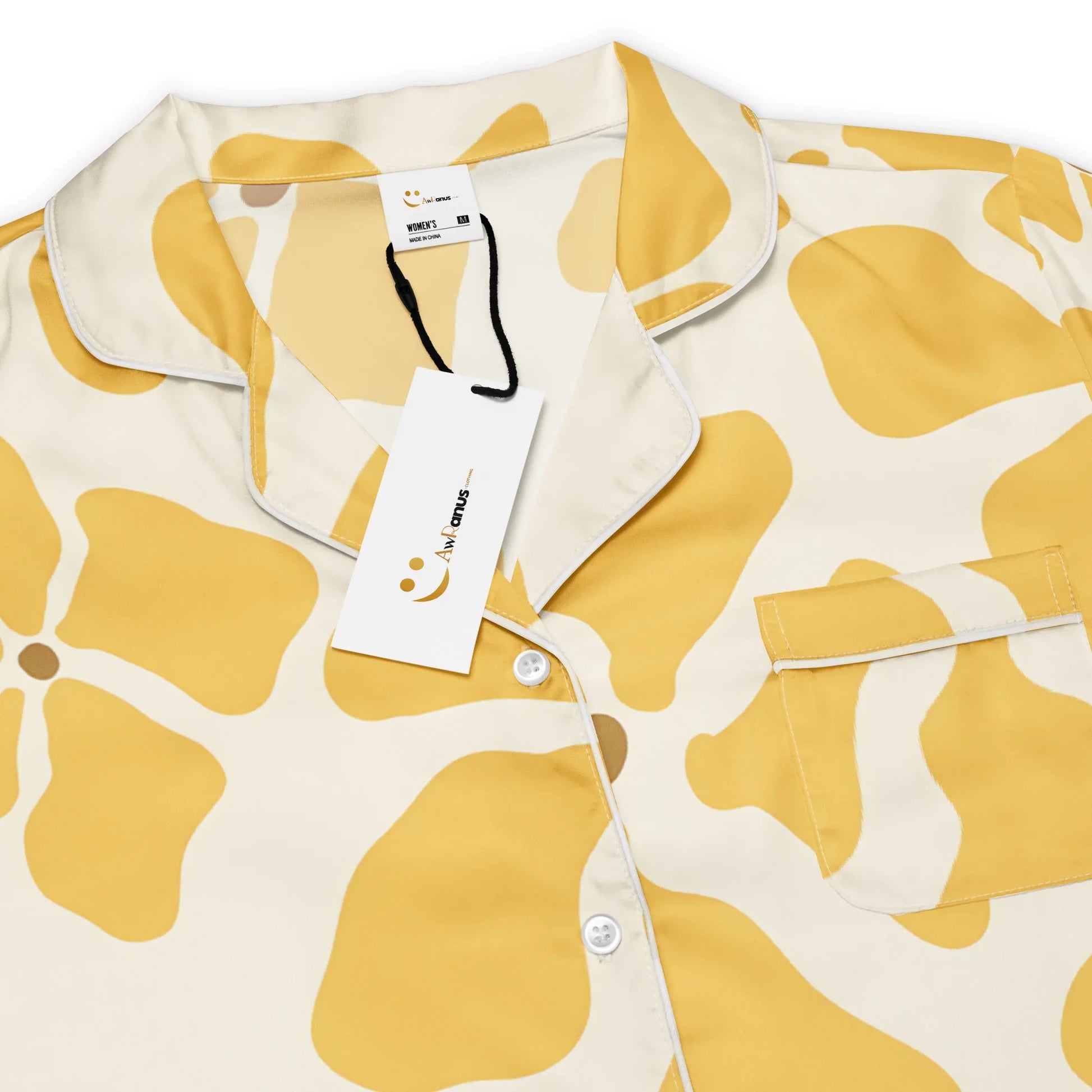 Women’s long sleeve pajama top - AwRans Clothing