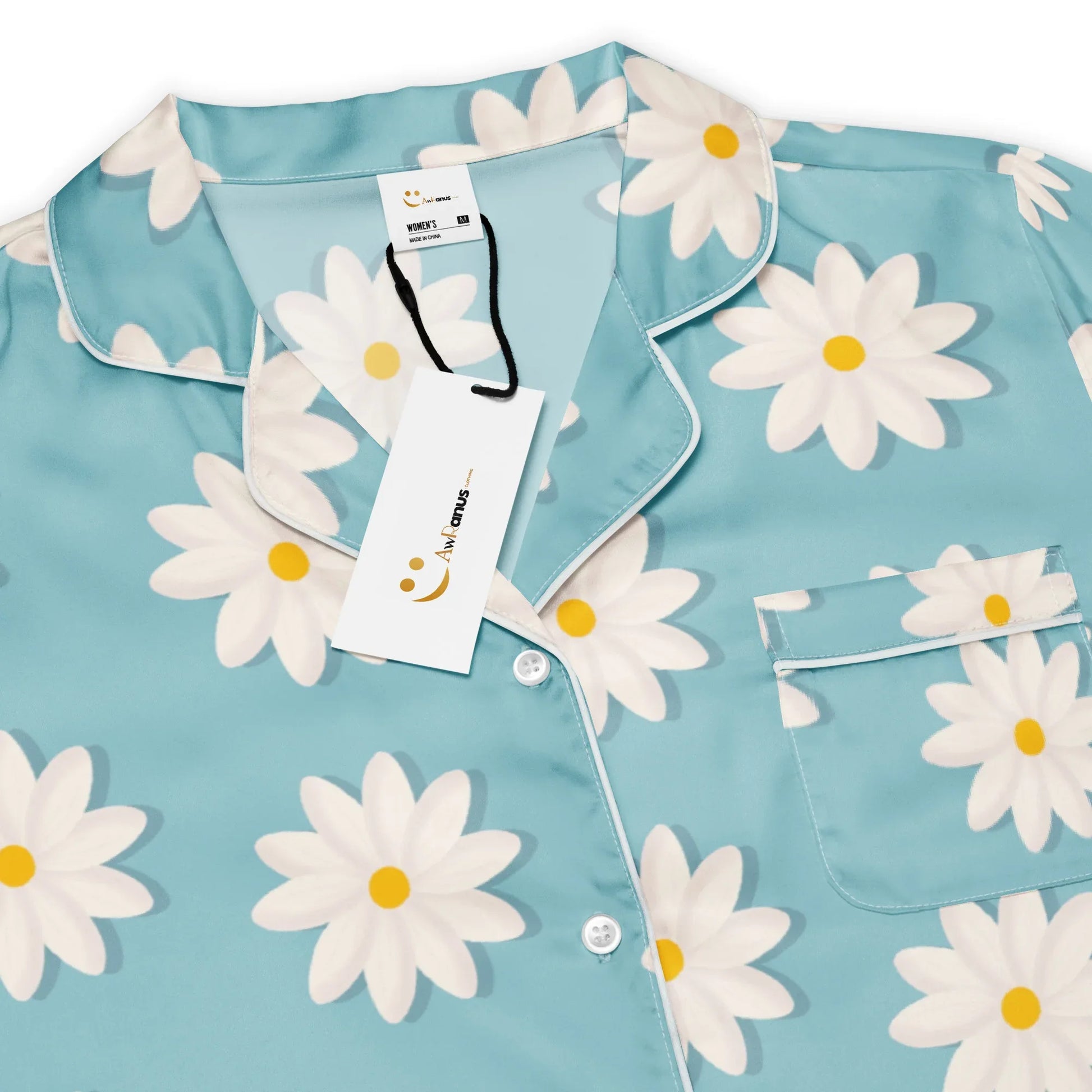 Women’s long sleeve pajama top - AwRans Clothing