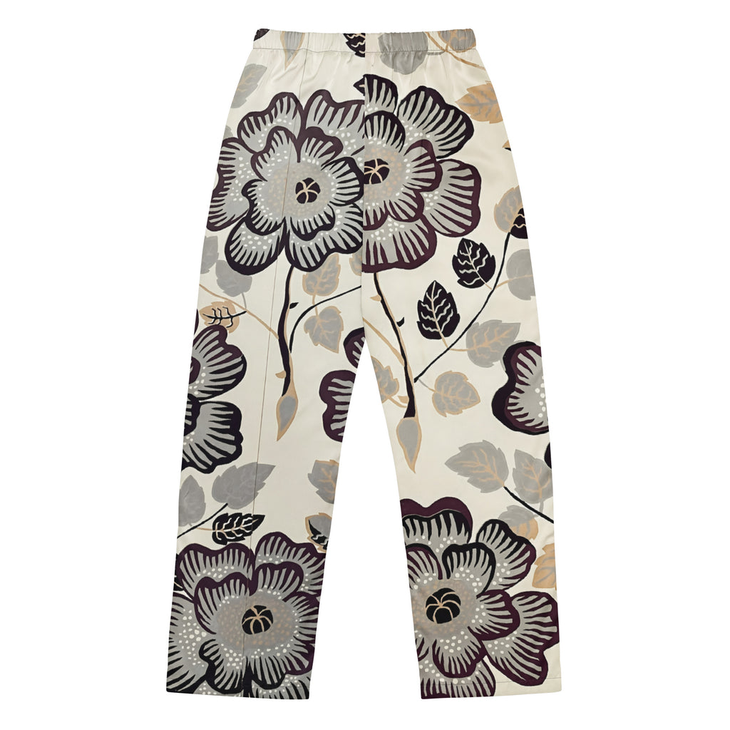 Women’s pajama pants Black Women’s pajama AwRans Clothing all-over-print-womens-pajama-pants-black-back-67ebe5ea5128f