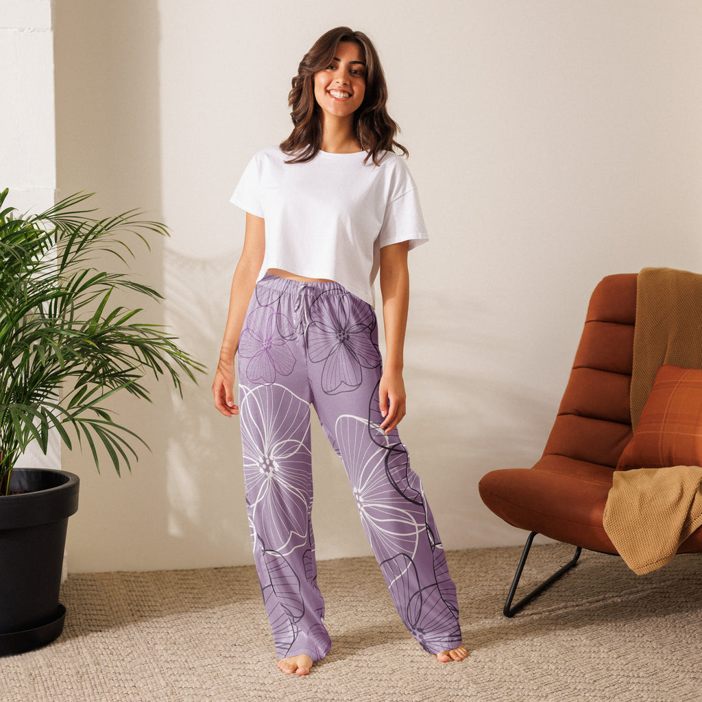 Women’s pajama pants Women’s pajama AwRans Clothing all-over-print-womens-pajama-pants-black-front-67ebdbc9cf0b5