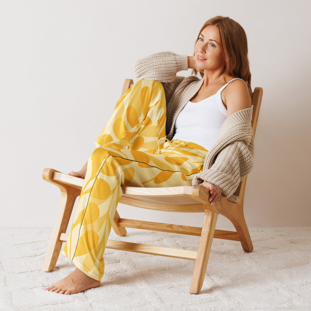 Women’s pajama pants Women’s pajama AwRans Clothing all-over-print-womens-pajama-pants-black-front-67ebdc46b4d2e