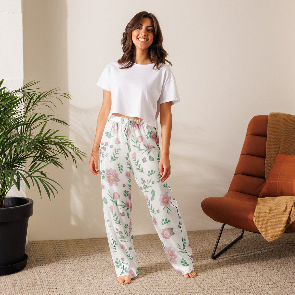 Women’s pajama pants Women’s pajama AwRans Clothing all-over-print-womens-pajama-pants-black-front-67ebe4802ff82